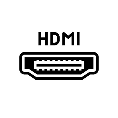 Εικονίδιο της θύρας HDMI.